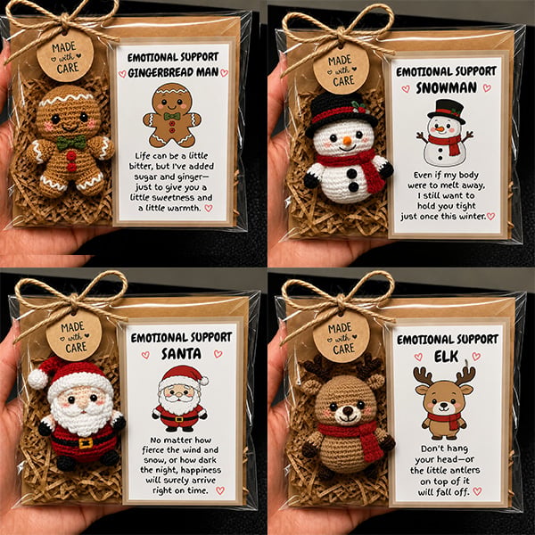 ππ Handmade Christmas Therapy Plush Crewπβ¨