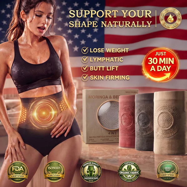 ✨Sfrcord® 2026 Moringa & Berberine 4-in-1 Micro-Particle Shaping & Fat Burning Shorts