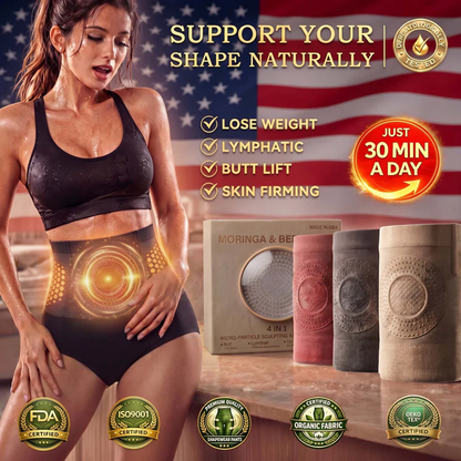 ✨Sfrcord® 2026 Moringa & Berberine 4-in-1 Micro-Particle Shaping & Fat Burning Shorts
