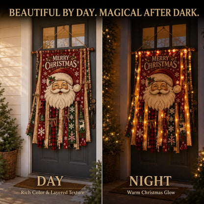 🎄Oversized Lighted Christmas Door Hanging Decor Collection