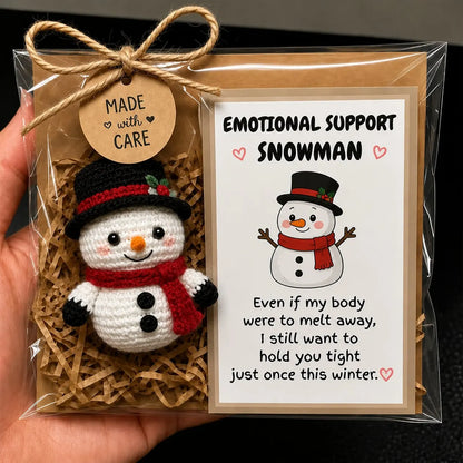 🎁💕 Handmade Christmas Therapy Plush Crew🎄✨