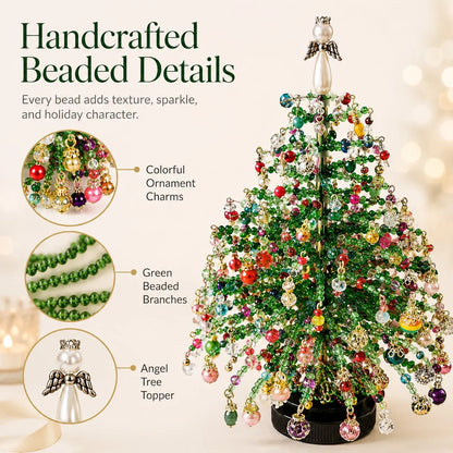 🎁 Unique Christmas Gift 2026 | DIY Beaded Christmas Tree Craft Kit for Creative Holiday Fun